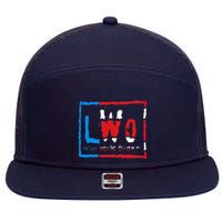 Lwo Puerto Rico 7 Panel Mesh Trucker Snapback Hat