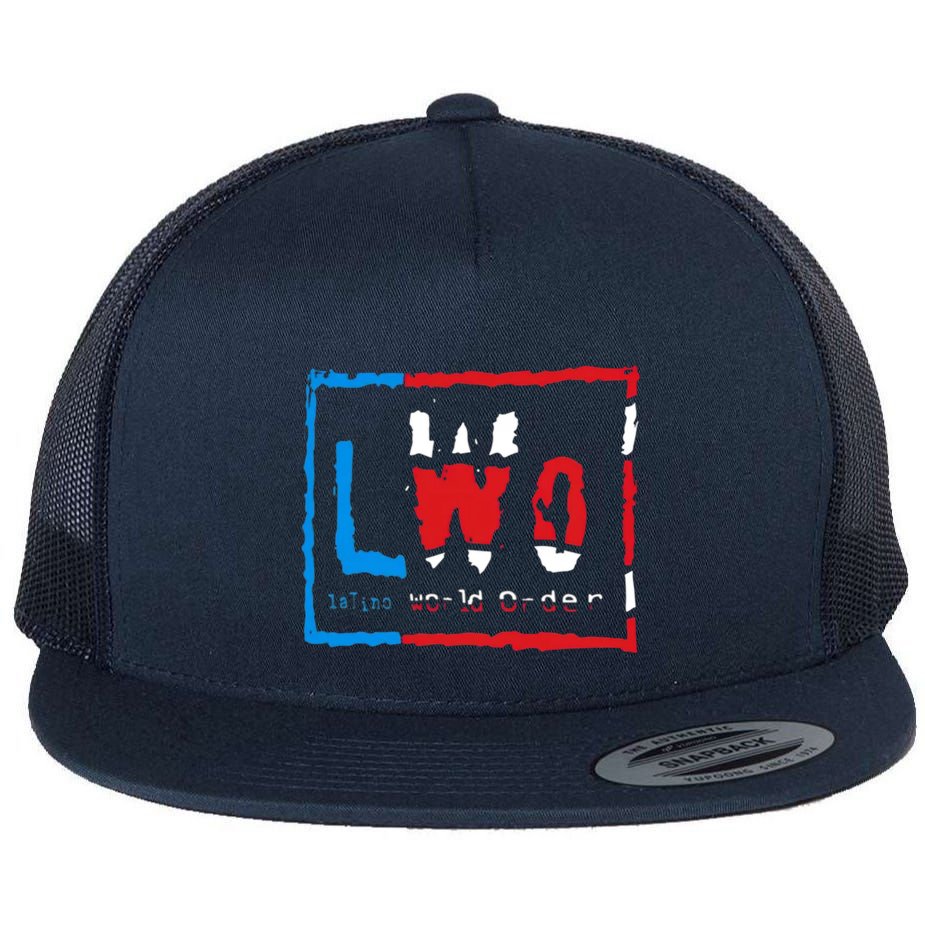 Lwo Puerto Rico Flat Bill Trucker Hat