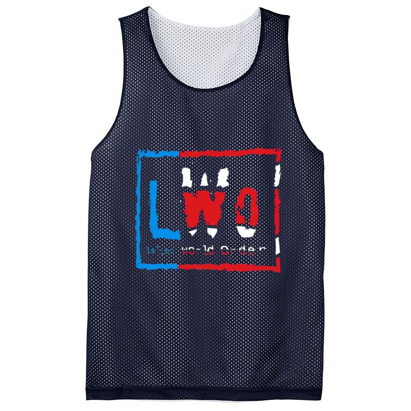 Lwo Puerto Rico Mesh Reversible Basketball Jersey Tank
