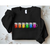 LGBT Pride Rainbow Beer Sweatshirt
