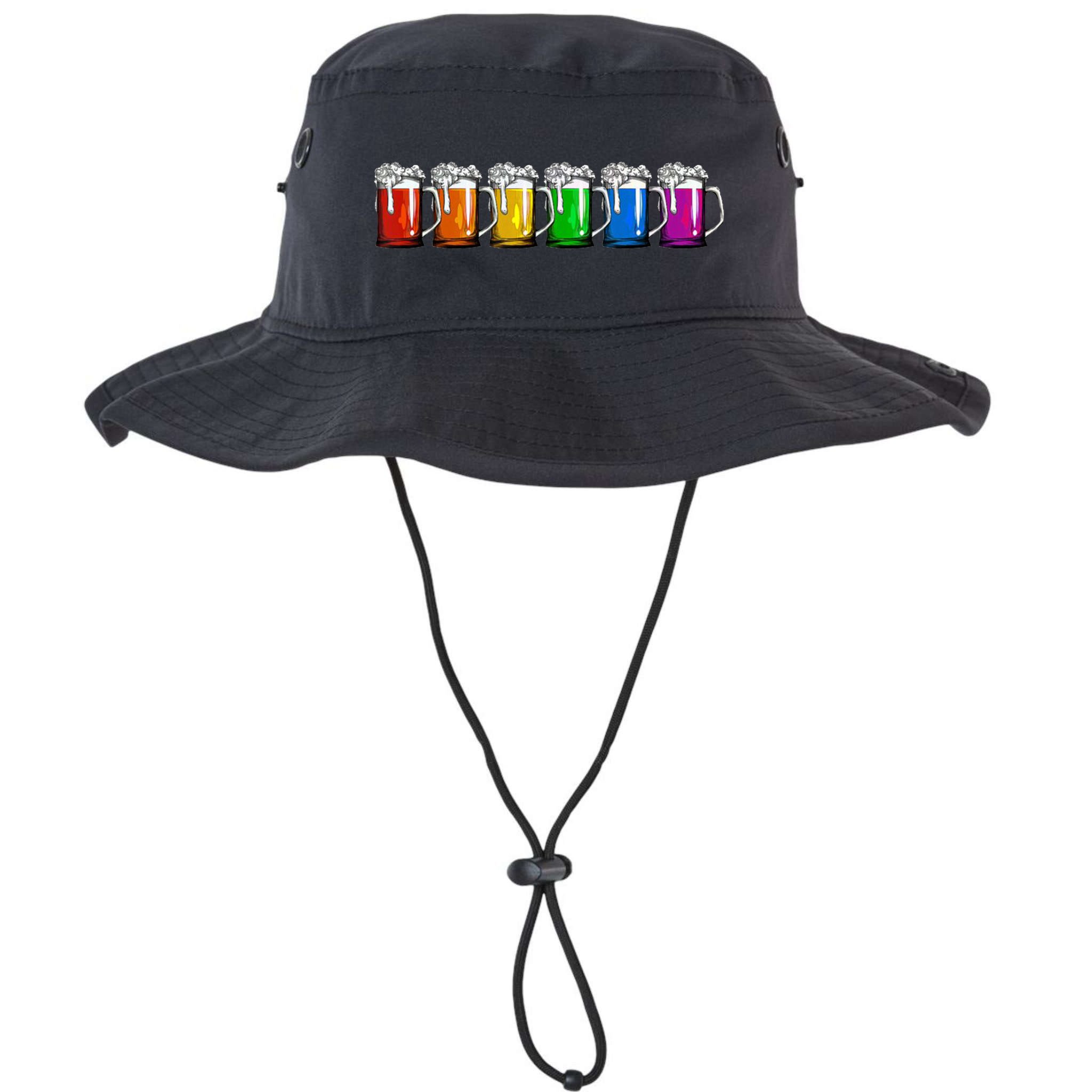 LGBT Pride Rainbow Beer Bucket Hat