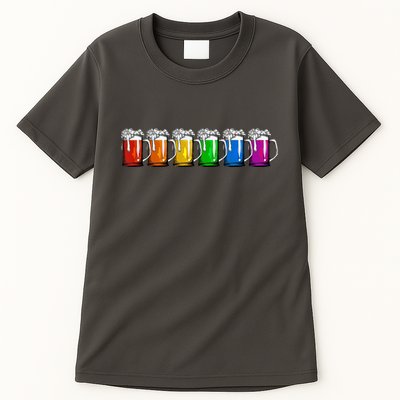 LGBT Pride Rainbow Beer Tall T-Shirt