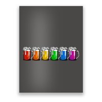 LGBT Pride Rainbow Beer Poster