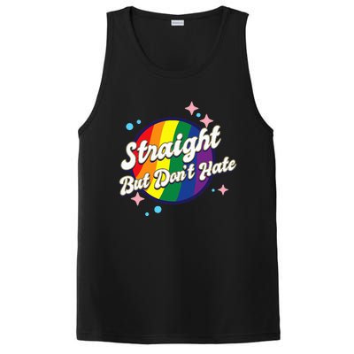 LGBTQIA+ Pride Rainbow Support PosiCharge Competitor Tank