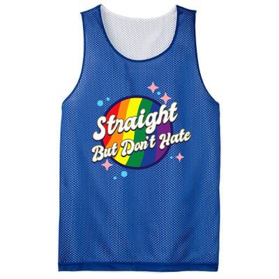 LGBTQIA+ Pride Rainbow Support Mesh Reversible Basketball Jersey Tank