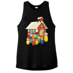 Little People School House Ladies PosiCharge Tri-Blend Wicking Tank