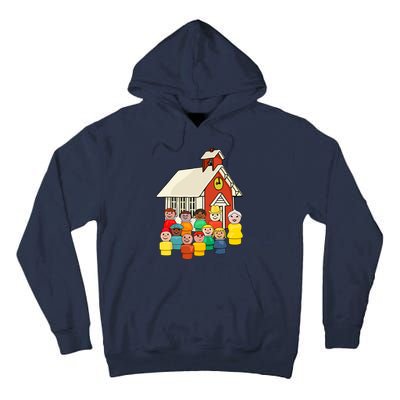 Little People School House Tall Hoodie