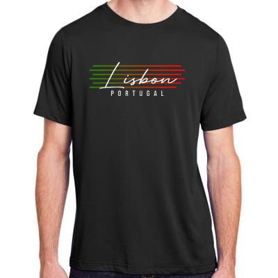 Lisbon Portugal Souvenir Adult ChromaSoft Performance T-Shirt