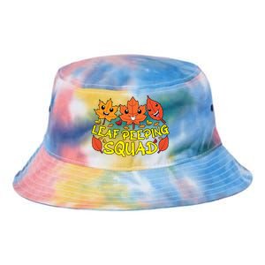 Leaf Peeping Squad Kawaii Autumn Foliage Maple Leaf Tie Dye Newport Bucket Hat