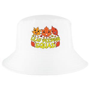 Leaf Peeping Squad Kawaii Autumn Foliage Maple Leaf Cool Comfort Performance Bucket Hat