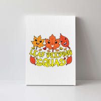 Leaf Peeping Squad Kawaii Autumn Foliage Maple Leaf Canvas