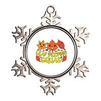 Leaf Peeping Squad Kawaii Autumn Foliage Maple Leaf Metallic Star Ornament