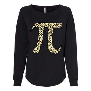 Leopard Pi Symbol National Pi Day Funny Gift Womens California Wash Sweatshirt