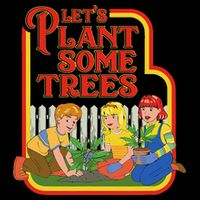 Let’S Plant Some Trees Cannabis Humor Marijuana Funny Weed Impact Tech Backpack