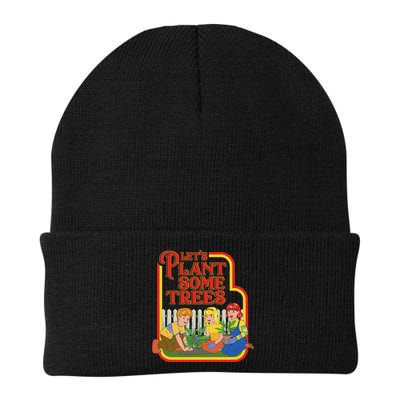Let’S Plant Some Trees Cannabis Humor Marijuana Funny Weed Beanie