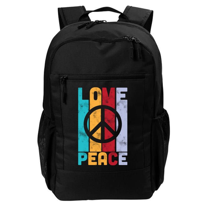Love Peace Freedom Vintage Hippie Backpack