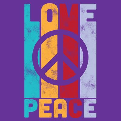 Love Peace Freedom Vintage Hippie T-Shirt