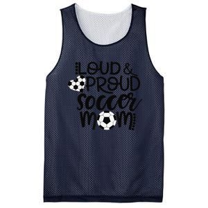 Loud Proud Soccer Mom MotherS Day Gift Mesh Reversible Basketball Jersey Tank