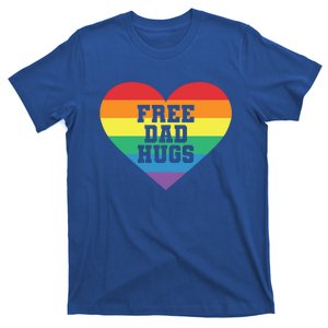 Lgbt Pride Social Movet Tee: Free Dad Hugs Cool Gift T-Shirt