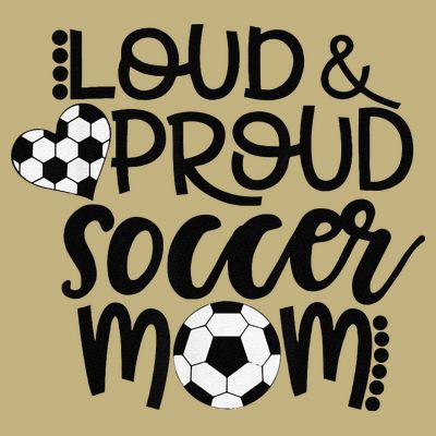 Loud Proud Soccer Mom MotherS Day Gift T-Shirt