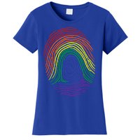 Lgbt Pride Social Movet Fingerprint Gift Women's T-Shirt