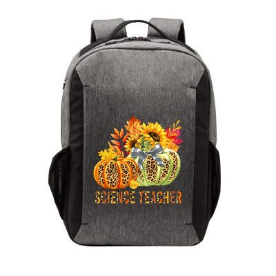 Leopard Pumpkins Science Teacher Fall Autumn Thanksgiving Vector Backpack