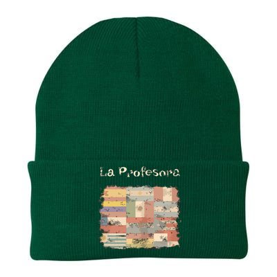 La Profesora Spanish Speaking Country Flags Knit Cap Winter Beanie