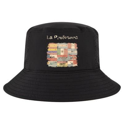 La Profesora Spanish Speaking Country Flags Cool Comfort Performance Bucket Hat