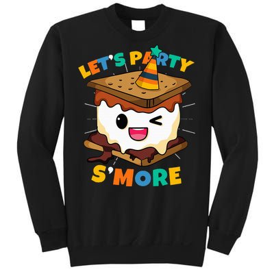 Let's Party S'more Camping Cute Smores Sweatshirt