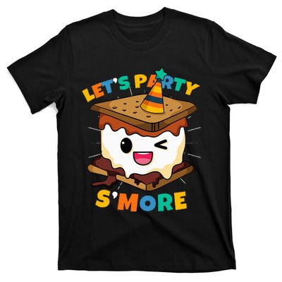 Let's Party S'more Camping Cute Smores T-Shirt