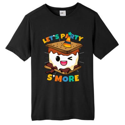 Let's Party S'more Camping Cute Smores Tall Fusion ChromaSoft Performance T-Shirt