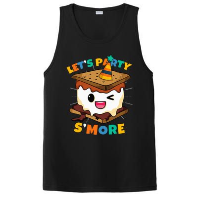 Let's Party S'more Camping Cute Smores PosiCharge Competitor Tank