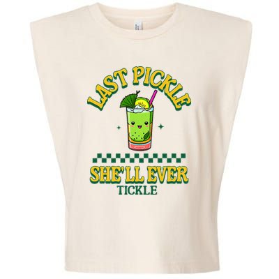 Last Pickle SheLl Ever Tickle Bachelorette Party Garment-Dyed Women's Muscle Tee