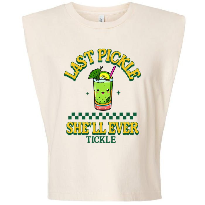 Last Pickle SheLl Ever Tickle Bachelorette Party Garment-Dyed Women's Muscle Tee