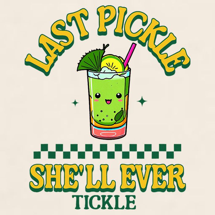 Last Pickle SheLl Ever Tickle Bachelorette Party Garment-Dyed Women's Muscle Tee