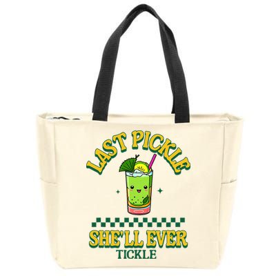 Last Pickle SheLl Ever Tickle Bachelorette Party Zip Tote Bag