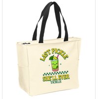 Last Pickle SheLl Ever Tickle Bachelorette Party Zip Tote Bag