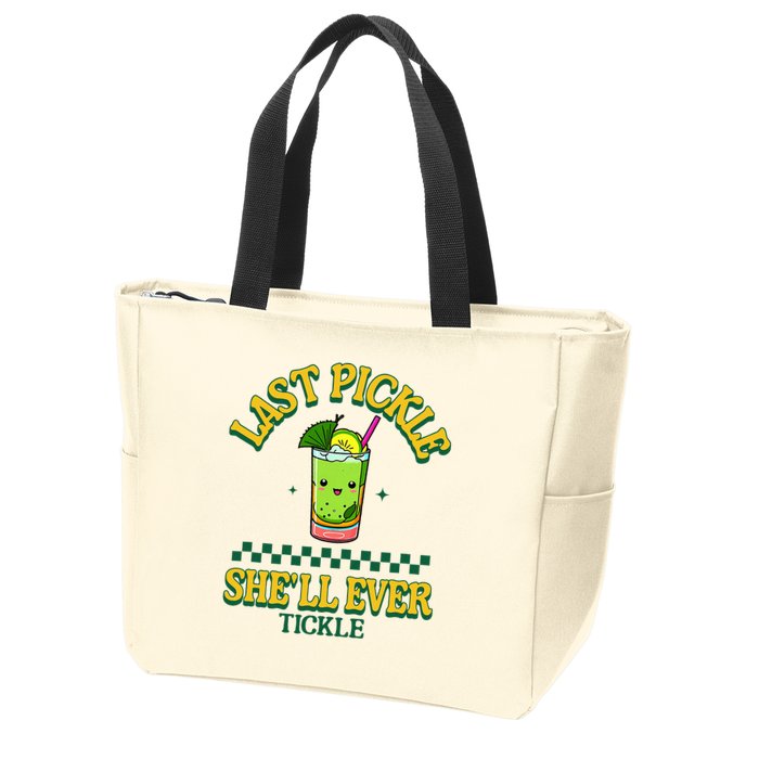 Last Pickle SheLl Ever Tickle Bachelorette Party Zip Tote Bag
