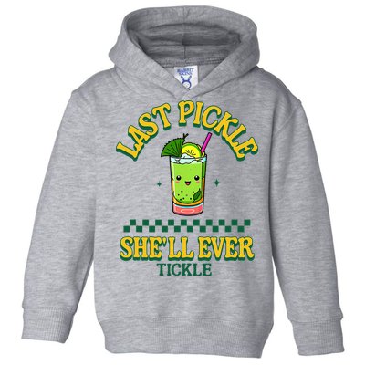 Last Pickle SheLl Ever Tickle Bachelorette Party Toddler Hoodie