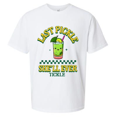 Last Pickle SheLl Ever Tickle Bachelorette Party Sueded Cloud Jersey T-Shirt