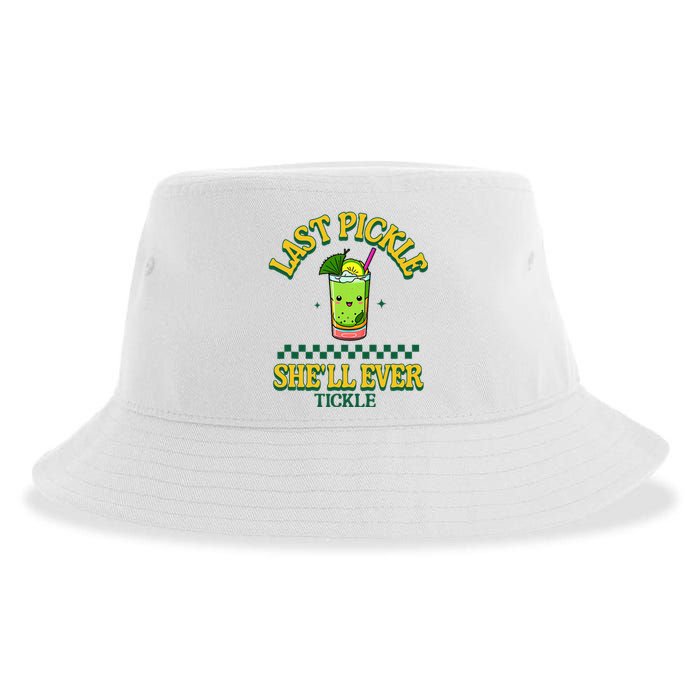 Last Pickle SheLl Ever Tickle Bachelorette Party Sustainable Bucket Hat