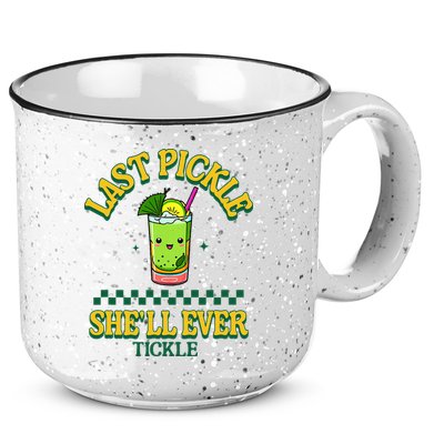 Last Pickle SheLl Ever Tickle Bachelorette Party 15oz Campfire Ceramic Mug