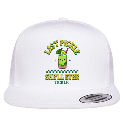 Last Pickle SheLl Ever Tickle Bachelorette Party Flatbill Hat