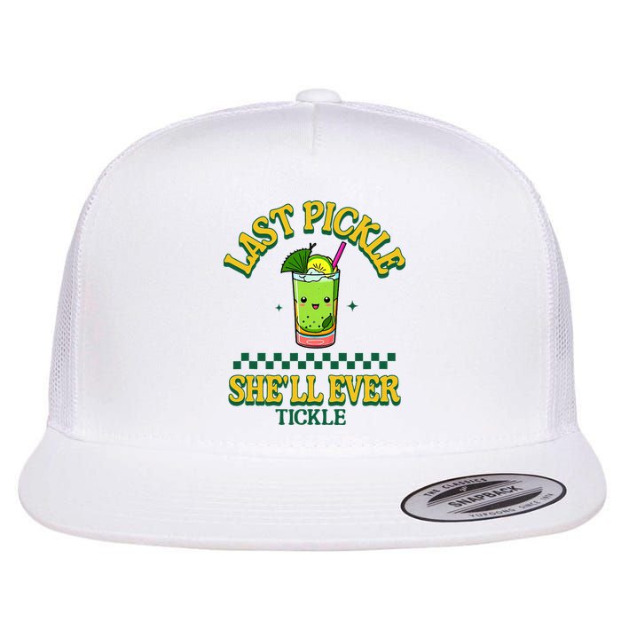 Last Pickle SheLl Ever Tickle Bachelorette Party Flatbill Hat