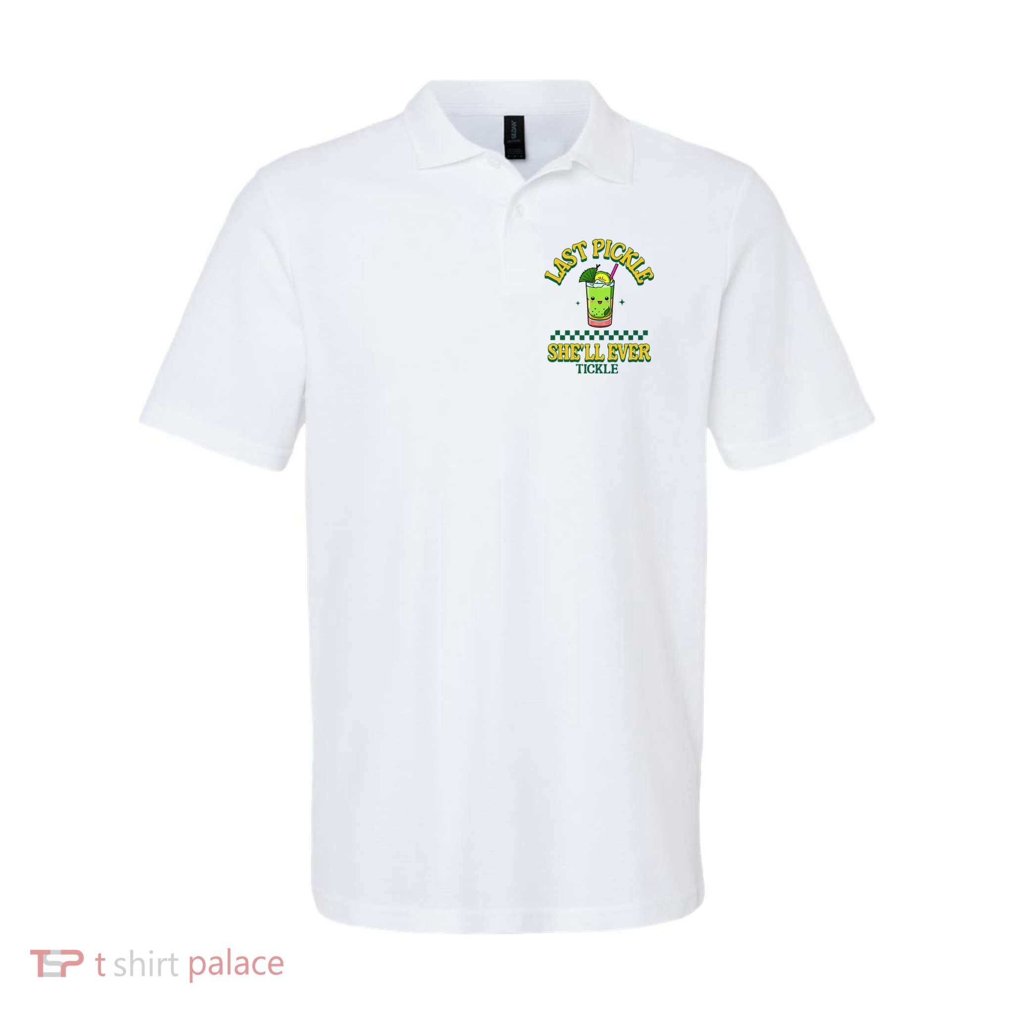 Last Pickle SheLl Ever Tickle Bachelorette Party Polo