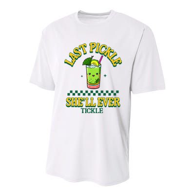 Last Pickle SheLl Ever Tickle Bachelorette Party Youth Performance Sprint T-Shirt