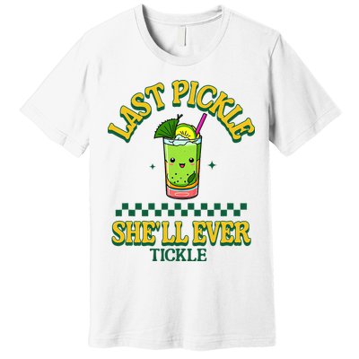 Last Pickle SheLl Ever Tickle Bachelorette Party Premium T-Shirt