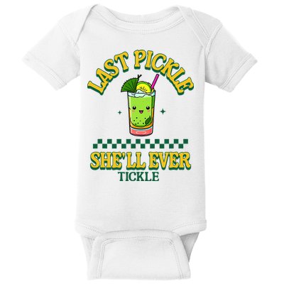 Last Pickle SheLl Ever Tickle Bachelorette Party Baby Bodysuit