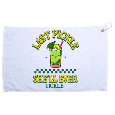Last Pickle SheLl Ever Tickle Bachelorette Party Grommeted Golf Towel