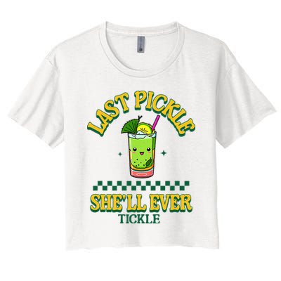 Last Pickle SheLl Ever Tickle Bachelorette Party Crop Top